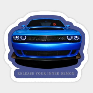 Release your inner demon Sticker